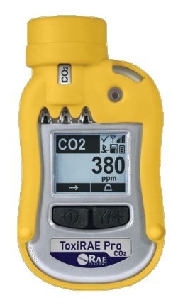 Honeywell ToxiRAE Pro CO2 Safe Area Personal Monitors for Carbon Dioxide  G02-0008-000